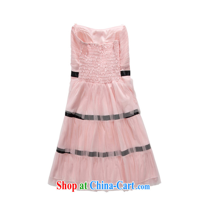 JK 2. YY sweet romantic Web yarn cake layer dress Princess dress are red, JK 2. YY, shopping on the Internet