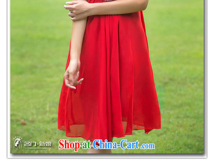 The bride's wedding dresses red dress wedding toast serving pregnant women dress high waist dress 329 L pictures, price, brand platters! Elections are good character, the national distribution, so why buy now enjoy more preferential! Health