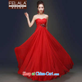 Ferrara upscale 2015 New Red bridal crowsfoot long bows dress girl lace evening dress summer red XL pictures, price, brand platters! Elections are good character, the national distribution, so why buy now enjoy more preferential! Health