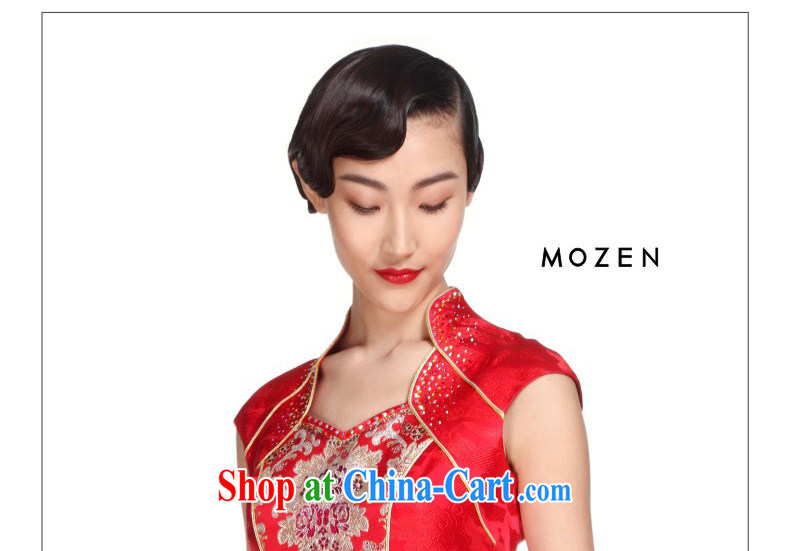 Wood is really the MOZEN 2015 Chinese brides with wedding dresses toast Tang women T-shirt package mail 21,913 04 red XXL pictures, price, brand platters! Elections are good character, the national distribution, so why buy now enjoy more preferential! Health