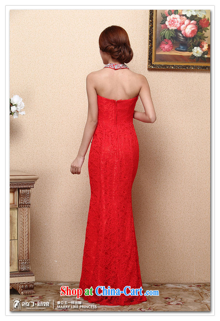 The bride's 2015 New Red crowsfoot dress is also dress sense of charming luxury drill 112 L pictures, price, brand platters! Elections are good character, the national distribution, so why buy now enjoy more preferential! Health