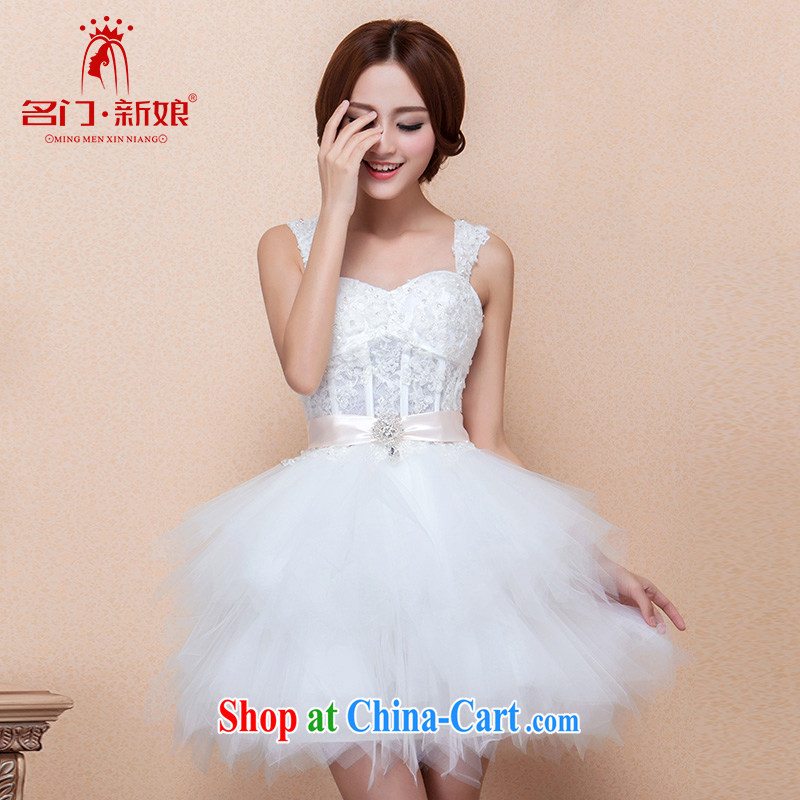 The bride 2015 new stylish sweet little princess dress shaggy dress sweet lovely 121 M