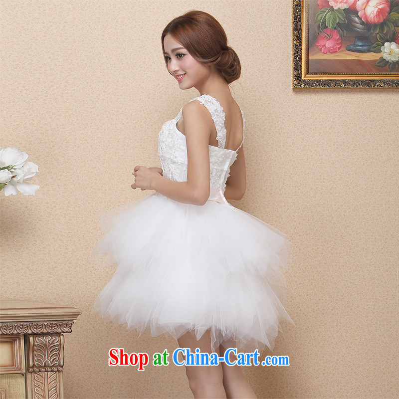The bride's 2015 new stylish sweet little princess dress shaggy dress sweet lovely 121 M, the bride, shopping on the Internet
