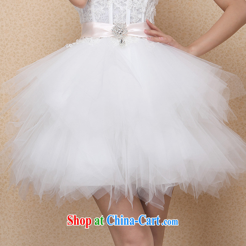 The bride's 2015 new stylish sweet little princess dress shaggy dress sweet lovely 121 M, the bride, shopping on the Internet