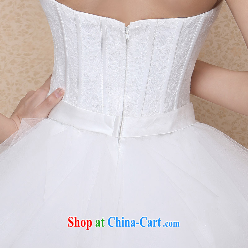 The bride's 2015 new cute little dress bridesmaid dress Princess small dress wiped his chest L 126, a bride, and shopping on the Internet