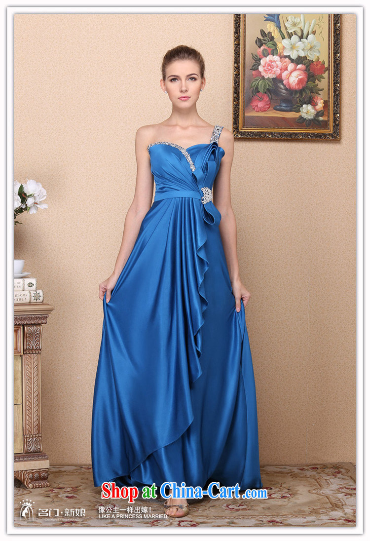 The bride's 2015 new bridal gown small tail dresses elegant blue dress 705 M pictures, price, brand platters! Elections are good character, the national distribution, so why buy now enjoy more preferential! Health