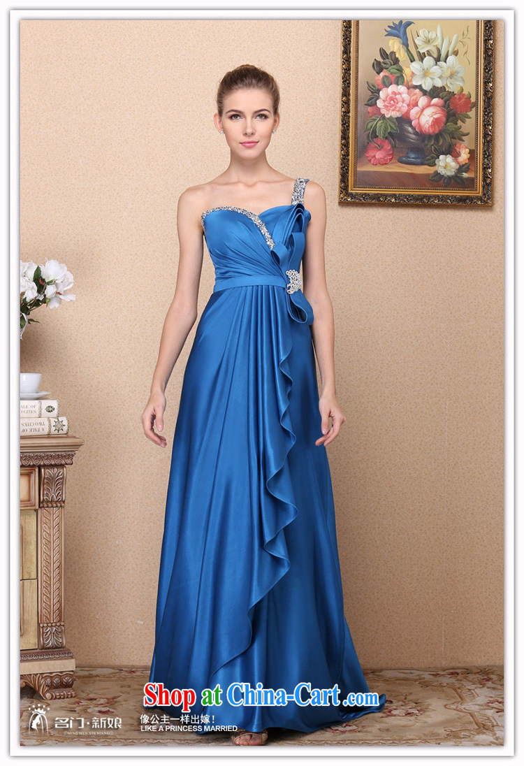 The bride's 2015 new bridal gown small tail dresses elegant blue dress 705 M pictures, price, brand platters! Elections are good character, the national distribution, so why buy now enjoy more preferential! Health