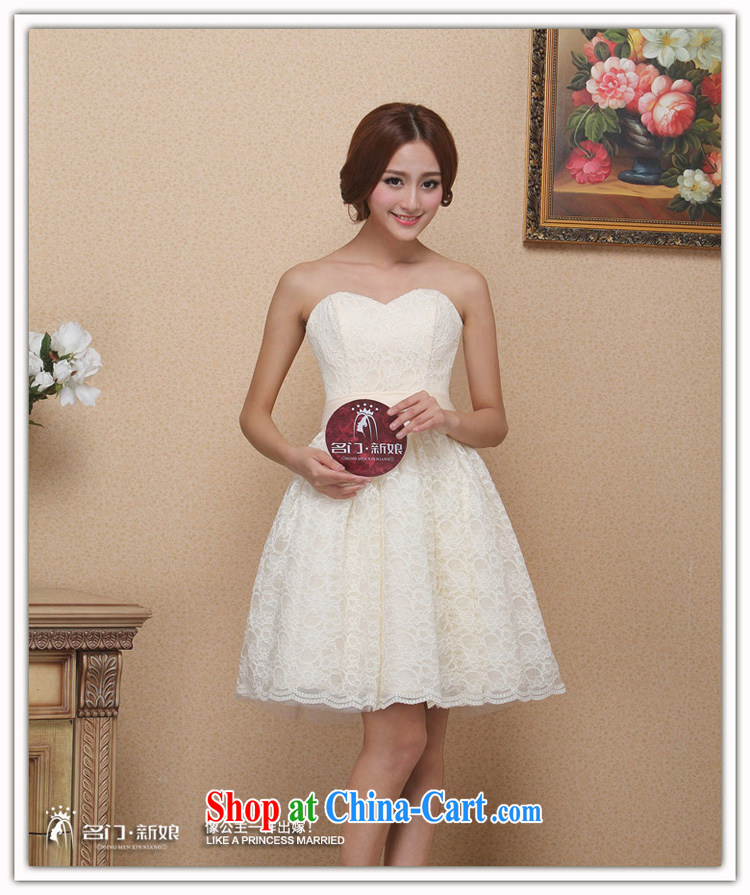 The bride's 2015 new dress short lace dress bowtie cute little dress 128 L pictures, price, brand platters! Elections are good character, the national distribution, so why buy now enjoy more preferential! Health