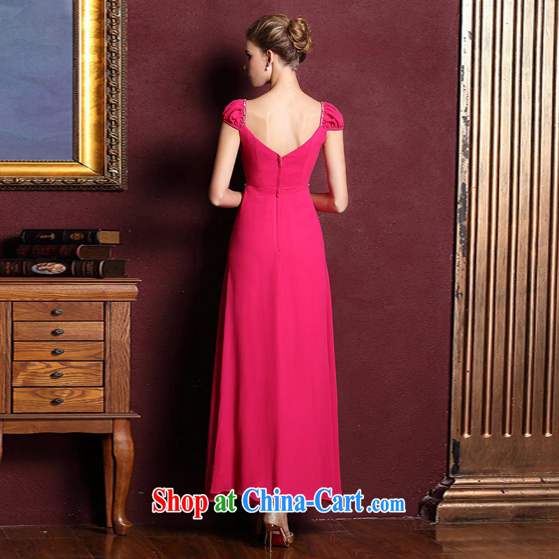 The bridal dresses 2015 marriage toast serving long bridesmaid dress evening dress of 324 red S, a bride, and shopping on the Internet