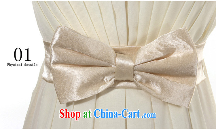 Shallow end (QIAN MO) US chest three-dimensional bow-tie elegant short, the appointment reception dress dress 2296 new color watermelon red L pictures, price, brand platters! Elections are good character, the national distribution, so why buy now enjoy more preferential! Health