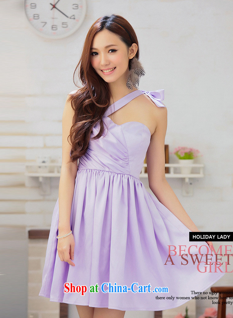 Light (at the end QIAN MO) Korean version arc creases and chest Princess shaggy skirts the small dress skirt dress 2308 pink L pictures, price, brand platters! Elections are good character, the national distribution, so why buy now enjoy more preferential! Health