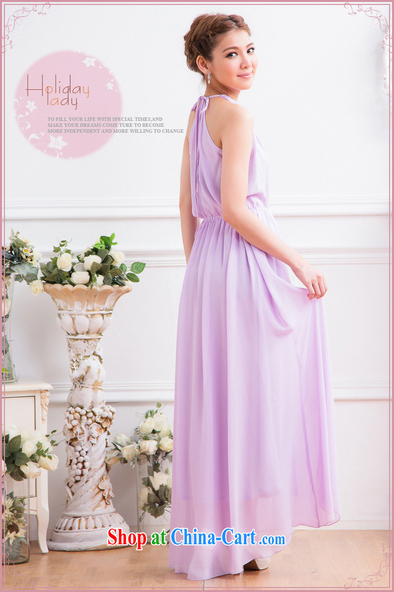 Shallow end (QIAN MO) bridal color bows dress long terrace cultivation shoulder dress bridesmaid dress 2332 purple L pictures, price, brand platters! Elections are good character, the national distribution, so why buy now enjoy more preferential! Health