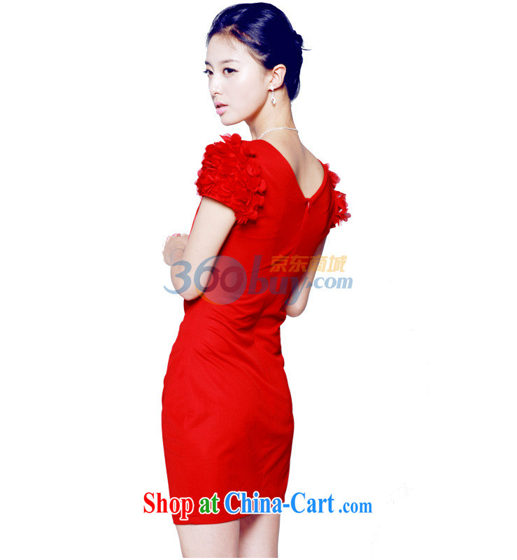 Mr Mak Hee 2014 new marriage red dresses short bows, cultivating their Korean wedding dress bridal with light blue L/165 pictures, price, brand platters! Elections are good character, the national distribution, so why buy now enjoy more preferential! Health