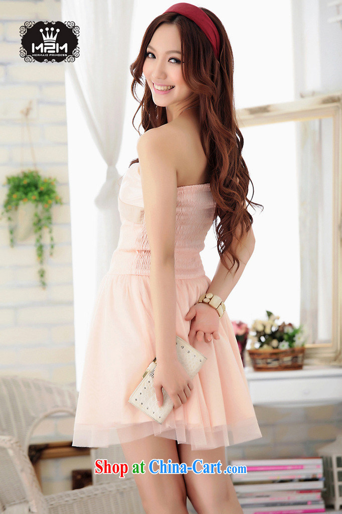 Light (at the end QIAN MO) Two spell-color Web yarn erase chest Princess small ocean dress skirt dress 6232 pink are code pictures, price, brand platters! Elections are good character, the national distribution, so why buy now enjoy more preferential! Health