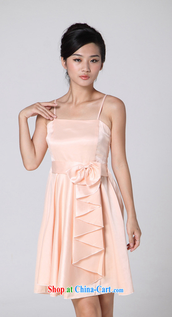 Shallow end (QIAN MO) 2015, dresses Evening Dress summer wavy bowtie 811 pink are code pictures, price, brand platters! Elections are good character, the national distribution, so why buy now enjoy more preferential! Health