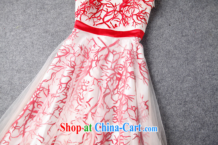 Mona, 2014 stars go-su, embroidery large web dress dress dress bridesmaid dress 6005 red XL pictures, price, brand platters! Elections are good character, the national distribution, so why buy now enjoy more preferential! Health
