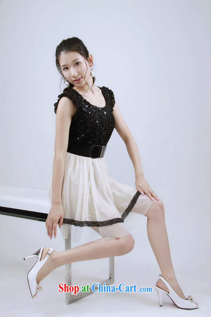 Light (at the end QIAN MO) Korean version with belt spell color, dresses evening dress white-collar dress with belt small dress 368 green is code pictures, price, brand platters! Elections are good character, the national distribution, so why buy now enjoy more preferential! Health