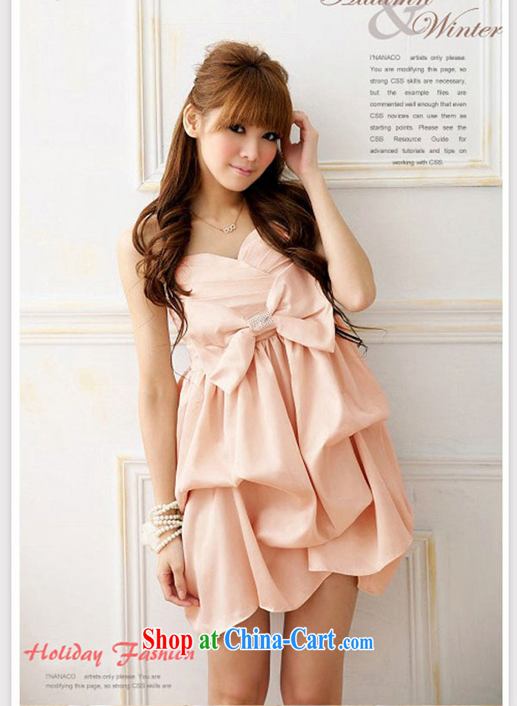 Light (at the end QIAN MO) 2014 new king, two through-butterfly end dresses wedding bridesmaid dress 987 apricot L pictures, price, brand platters! Elections are good character, the national distribution, so why buy now enjoy more preferential! Health
