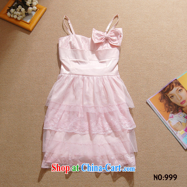 Shallow end (QIAN MO) 2012 new genuine lace Bow Tie small dress dress sister dress bridesmaid wedding 999 apricot XL pictures, price, brand platters! Elections are good character, the national distribution, so why buy now enjoy more preferential! Health