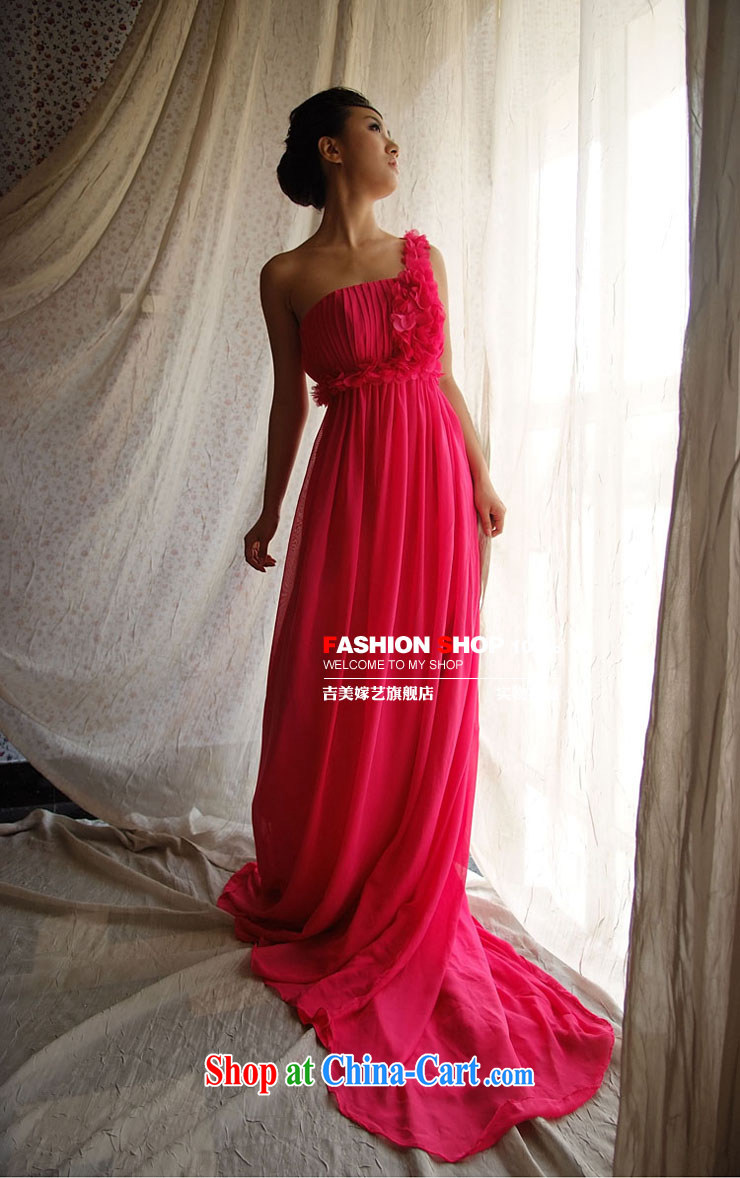 wedding dresses, marry us arts 2015 new single shoulder Korean Red Beauty fall LS 199 bridal gown red XL pictures, price, brand platters! Elections are good character, the national distribution, so why buy now enjoy more preferential! Health