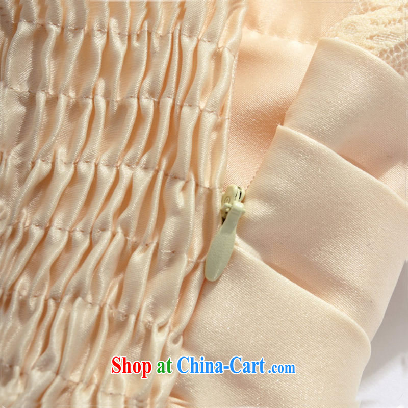 JK 2. YY sweet bridesmaid dress girl short, exquisite flowers erase chest dress code the female Korean autumn and replace the fat and pink 3XL 165 recommendations about Jack, JK 2. YY, shopping on the Internet