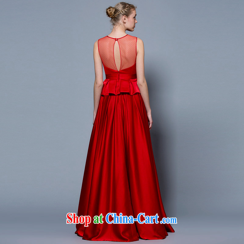 A yarn wedding dresses 2015 new, larger double-shoulder-length, the waist graphics thin bridal toast serving red 30240933 red XXL code 20 days pre-sale, a yarn, shopping on the Internet