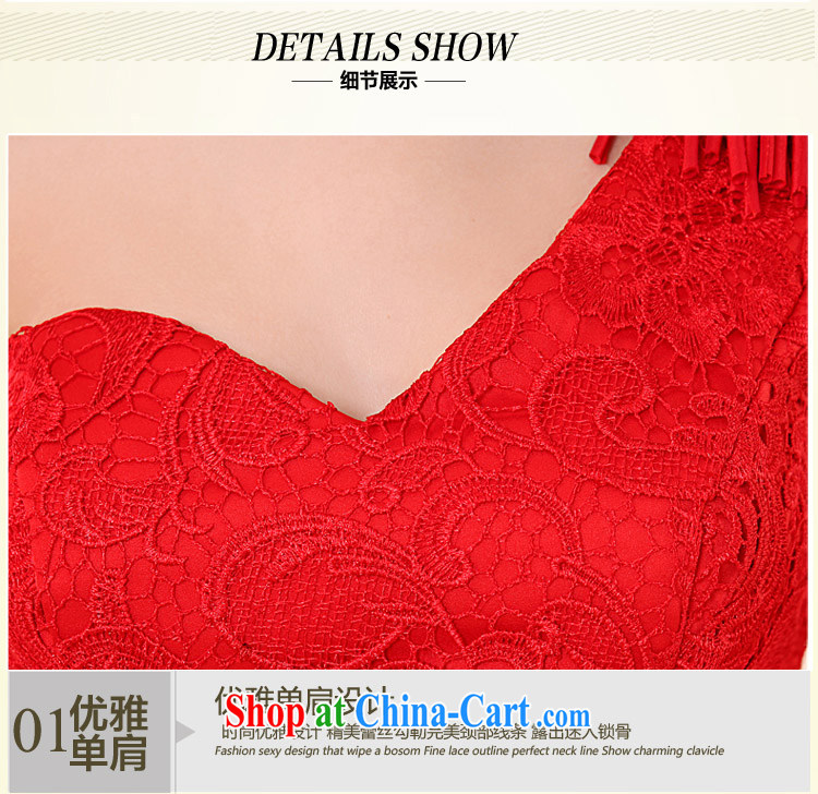 The angels, according to 2015 new bride wedding dress red lace beauty graphics thin short, small dress uniforms, shoulder bridal toast serving bowtie short red XL pictures, price, brand platters! Elections are good character, the national distribution, so why buy now enjoy more preferential! Health