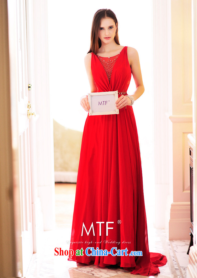 2015 new wedding dresses, bride Korean V collar red back exposed bows dress dress Evening Dress L 21,472 red tail 15 CM tailored pictures, price, brand platters! Elections are good character, the national distribution, so why buy now enjoy more preferential! Health