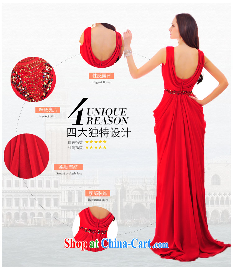 Garden spring 2015 new bridal wedding dresses V brought back exposed snow woven evening banquet toast L serving 21,465 red 15 CM tail tailored pictures, price, brand platters! Elections are good character, the national distribution, so why buy now enjoy more preferential! Health