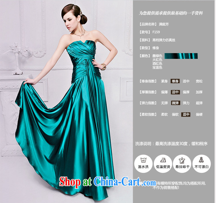 Garden spring 2015 new erase annual chest toast serving Korean bridal long wedding dress F 159 red tailored pictures, price, brand platters! Elections are good character, the national distribution, so why buy now enjoy more preferential! Health