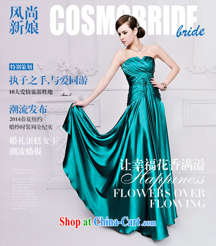 Garden spring 2015 new erase annual chest toast serving Korean bridal long wedding dress F 159 red tailored pictures, price, brand platters! Elections are good character, the national distribution, so why buy now enjoy more preferential! Health