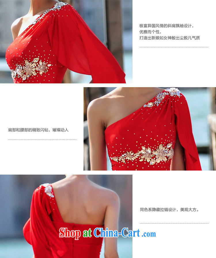 2015 new summer garden MTF Venice only the shoulder the cuff around his waist, sweet with red dress uniform toast L 21,448 red tailored pictures, price, brand platters! Elections are good character, the national distribution, so why buy now enjoy more preferential! Health