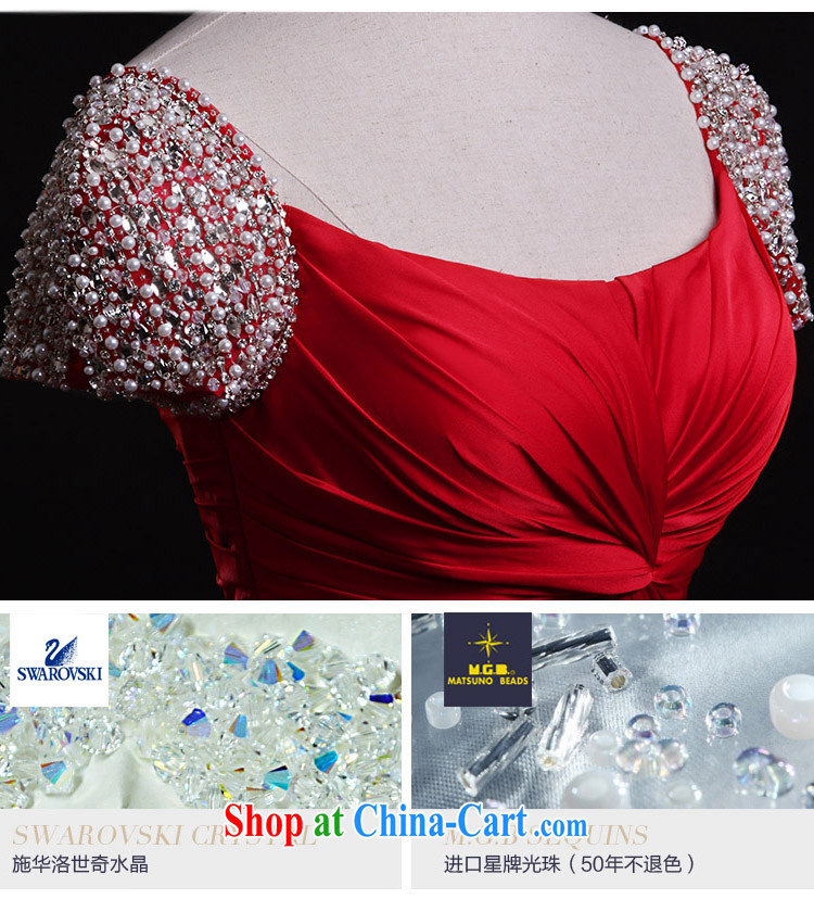 Garden 2015 new wedding dresses bridal toast Service Pack shoulder strap cuff long red evening dress L 21,419 red tailored pictures, price, brand platters! Elections are good character, the national distribution, so why buy now enjoy more preferential! Health
