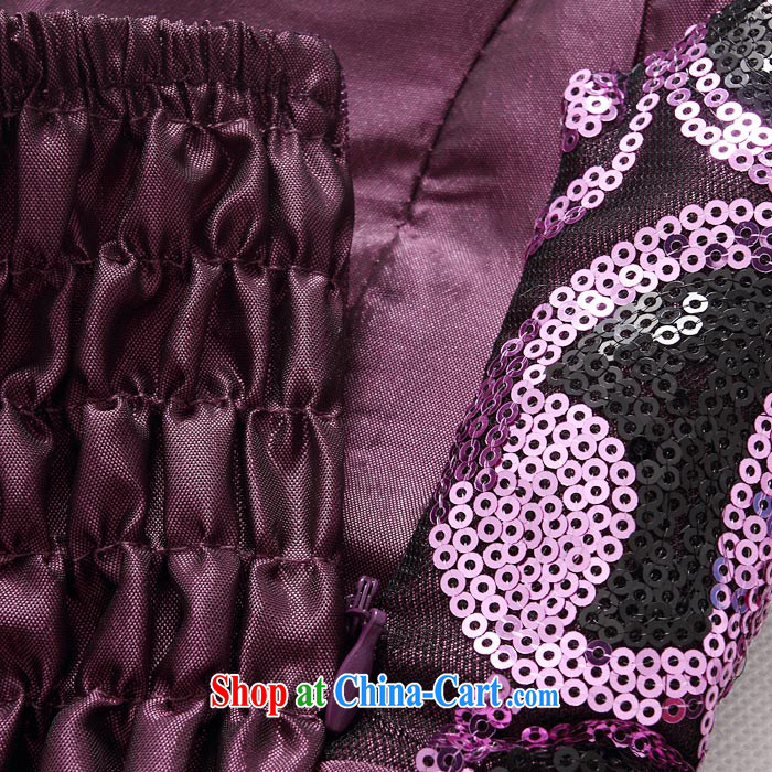 JK 2. YY American and European-style fashion scarf tie dress sexy V Package for chest-waist small dinner dress dresses J 9803 purple XXXL pictures, price, brand platters! Elections are good character, the national distribution, so why buy now enjoy more preferential! Health