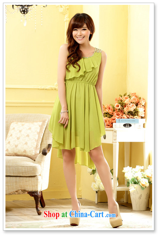 JK 2. YY Korean light drill bridesmaid skirt Elasticated waist large snow is woven with large, small dress dresses J 9607 Green Green XXXL pictures, price, brand platters! Elections are good character, the national distribution, so why buy now enjoy more preferential! Health