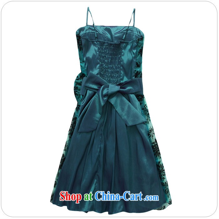 JK 2. YY European style stylish evening dress Beauty Chest Late Princess sister small dress dresses J 9705 green XXXL pictures, price, brand platters! Elections are good character, the national distribution, so why buy now enjoy more preferential! Health