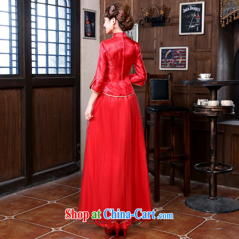 Mrs Alexa Lam go scot new 2014 marriage, for Dress Chinese Dress bride Xiao Fengxian package bows serving 18,058 red M (waist 2.1), Mrs Alexa Lam, and, shopping on the Internet