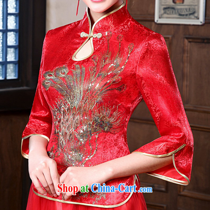 Mrs Alexa Lam go scot new 2014 marriage, for Dress Chinese Dress bride Xiao Fengxian package bows serving 18,058 red M (waist 2.1), Mrs Alexa Lam, and, shopping on the Internet