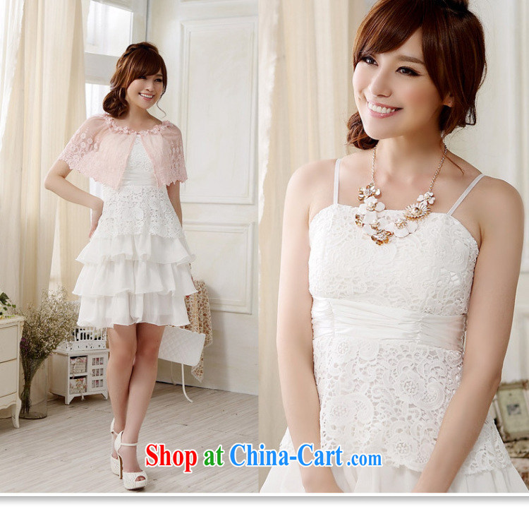 The Parting sweet Princess cakes strap with small dress skirt 2015 Korean version of the new, shorter, lace snow woven stitching binding with sister dress 5264 black XXXL code pictures, price, brand platters! Elections are good character, the national distribution, so why buy now enjoy more preferential! Health