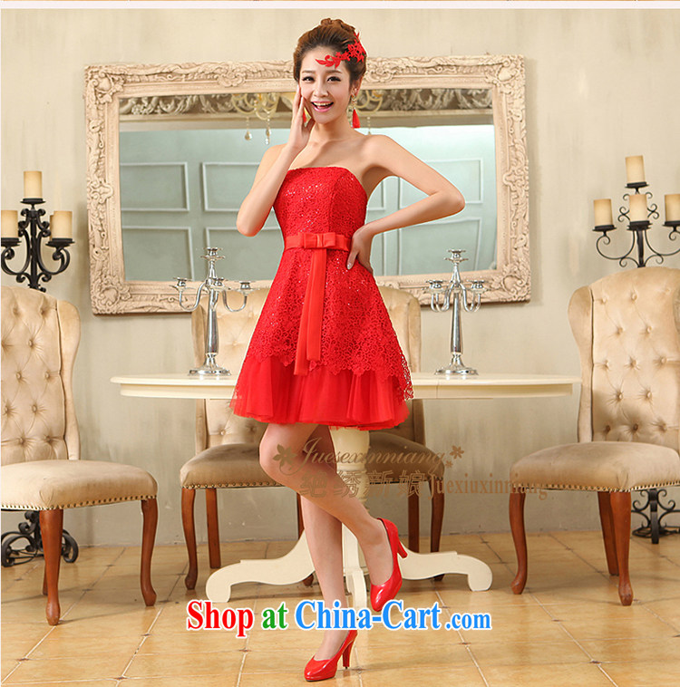 There is embroidery bridal short erase chest bridesmaid lace short skirt marriages red bows dress 201 new strap butterfly Openwork embroidery lace red LF 931 XXXL Suzhou shipping pictures, price, brand platters! Elections are good character, the national distribution, so why buy now enjoy more preferential! Health