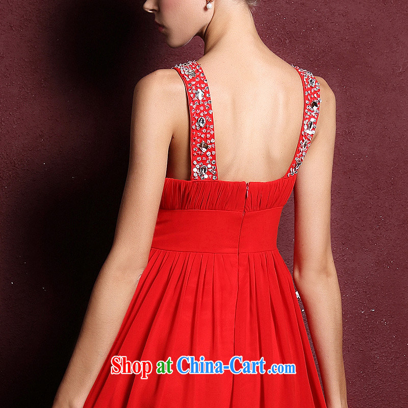 The bride's wedding dresses red long-must also dress wedding dress toast serving 884 red L, the bride, shopping on the Internet