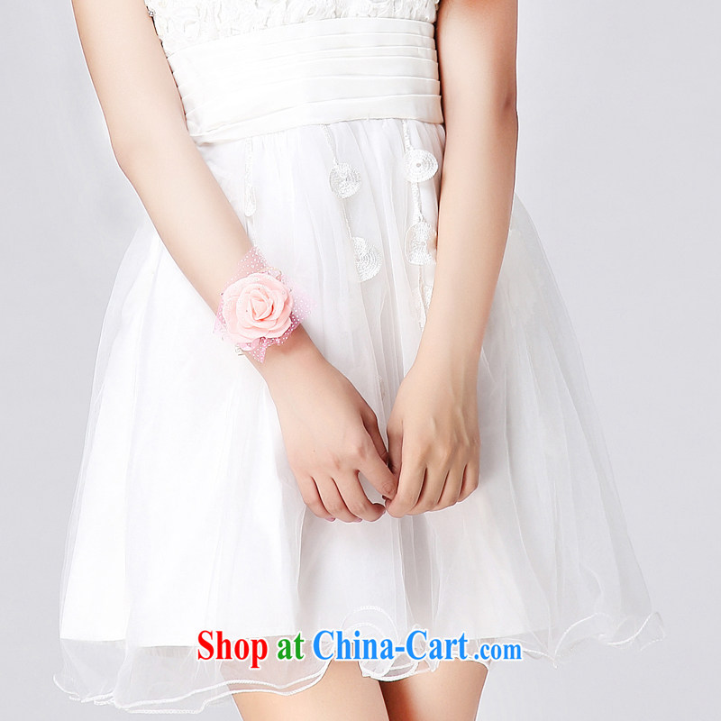 Honey, Addis Ababa new sexy bare shoulders water drilling braided flowers blossom Silk Dresses flouncing wiped his chest bows dress uniform dress dress Princess wedding dress bridesmaid dress white, code, honey, Addis Ababa (Mibeyee), and, on-line shoppin