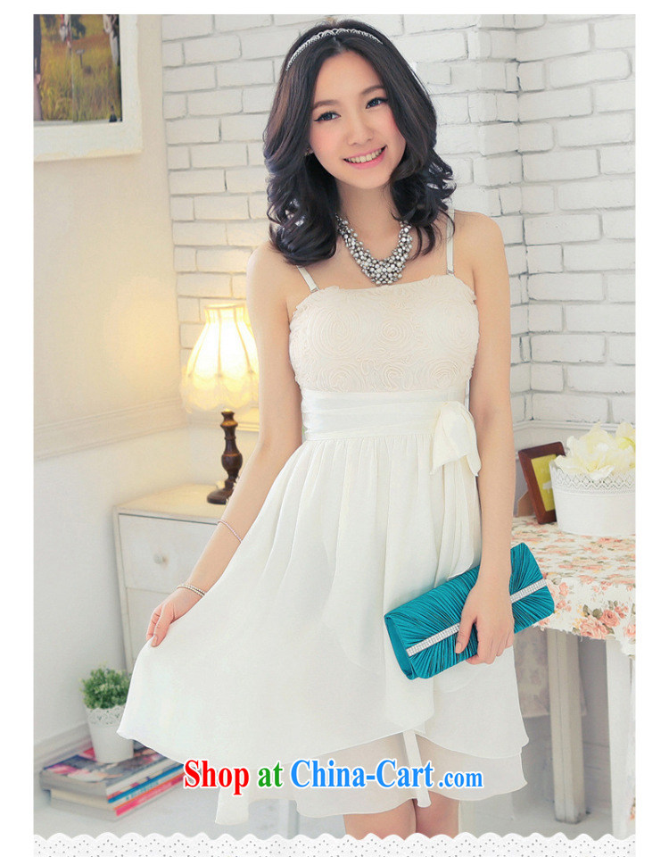 The heartrending wrapped chest snow woven small dress 2015 Korean version of the new, shorter, marriage banquet bridesmaid sister with programming spend the strap dresses 5279 apricot XL code pictures, price, brand platters! Elections are good character, the national distribution, so why buy now enjoy more preferential! Health