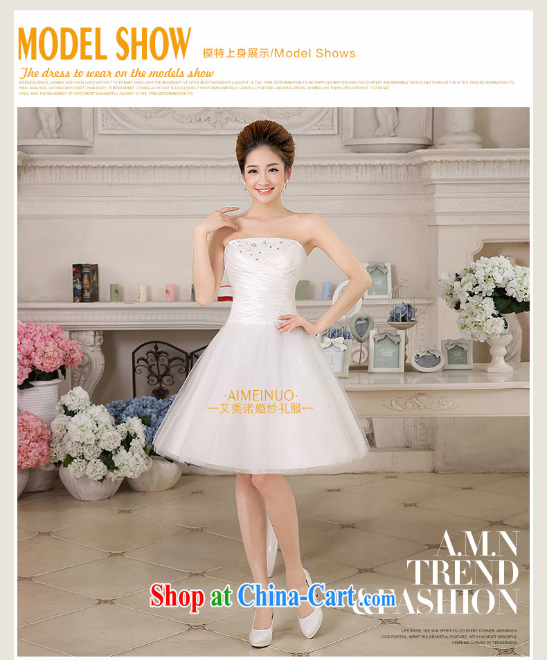 The United States and the 2015 spring and summer wedding dresses bridal toast serving short marriage, wedding beauty dress bridesmaid Stage service 0041 L S pictures, price, brand platters! Elections are good character, the national distribution, so why buy now enjoy more preferential! Health