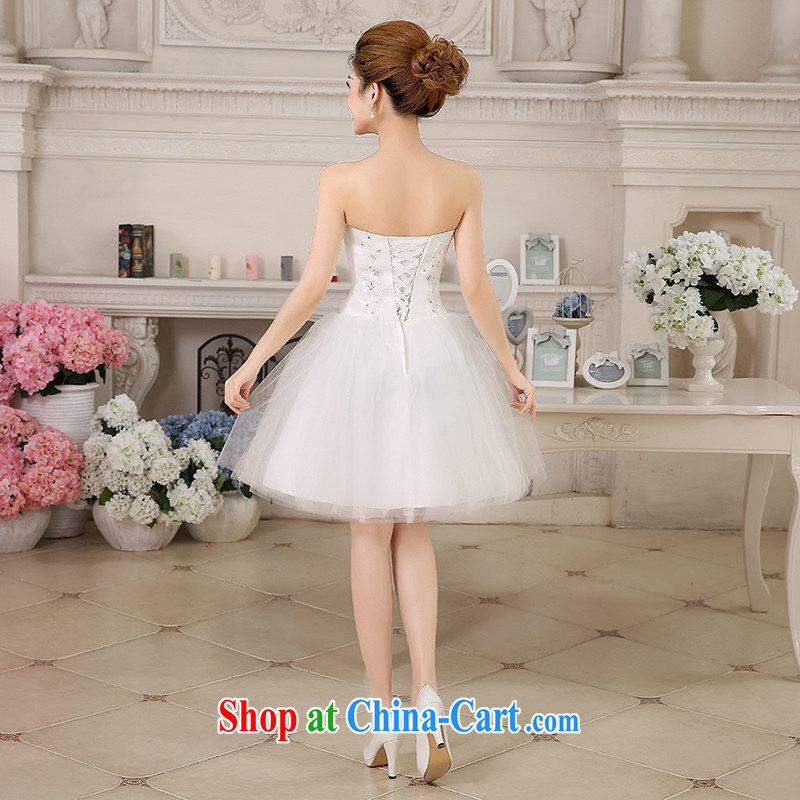 The United States and the 2015 spring and summer wedding dresses bridal toast serving short marriage, wedding beauty dress bridesmaid Stage service L S 0041, AIDS and the United States (Imeinuo), online shopping