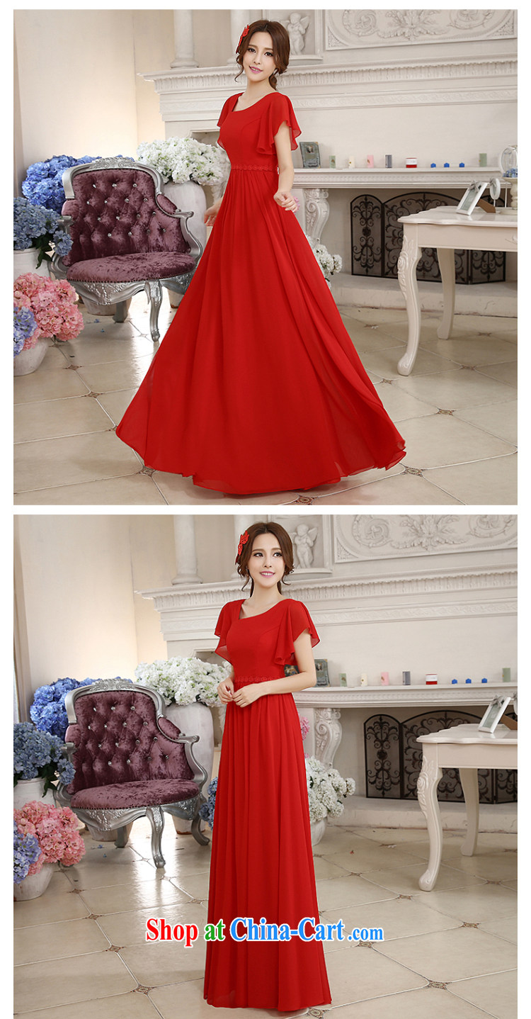 Dream of the day wedding dresses summer 2015 new Korean version elegant dresses night bridal toast serving 360 red long XXL 2.3 feet waist pictures, price, brand platters! Elections are good character, the national distribution, so why buy now enjoy more preferential! Health