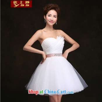 According to the 2015 Uganda new dress dresses summer short dress bridal bridesmaid dress shoulders champagne color champagne color. size color is not final pictures, price, brand platters! Elections are good character, the national distribution, so why buy now enjoy more preferential! Health