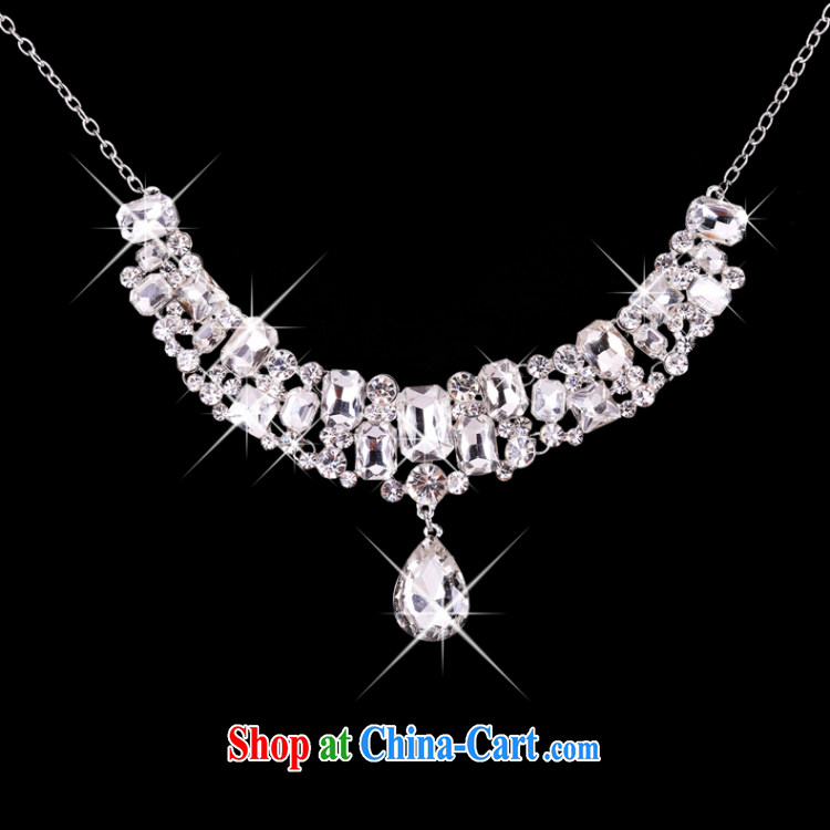 Yong-yan and 2015 new jewelry fine Kit Crown necklace earrings water drill white pictures, price, brand platters! Elections are good character, the national distribution, so why buy now enjoy more preferential! Health