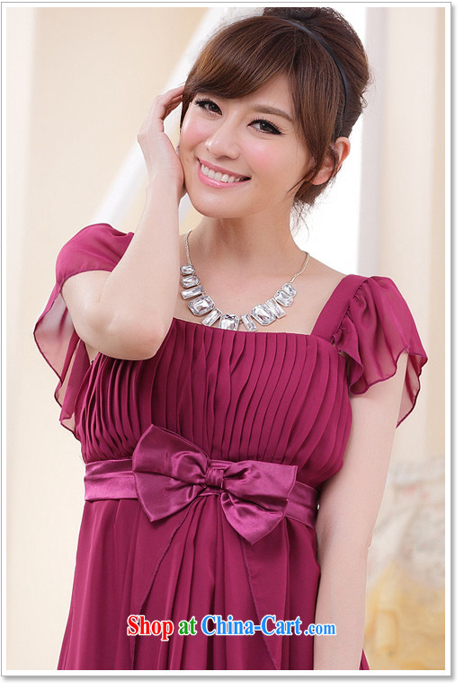 JK 2. YY graphics thin-waist and elegant Princess sister flouncing cuff dress name Yuan dinner will dress fuchsia XXL pictures, price, brand platters! Elections are good character, the national distribution, so why buy now enjoy more preferential! Health