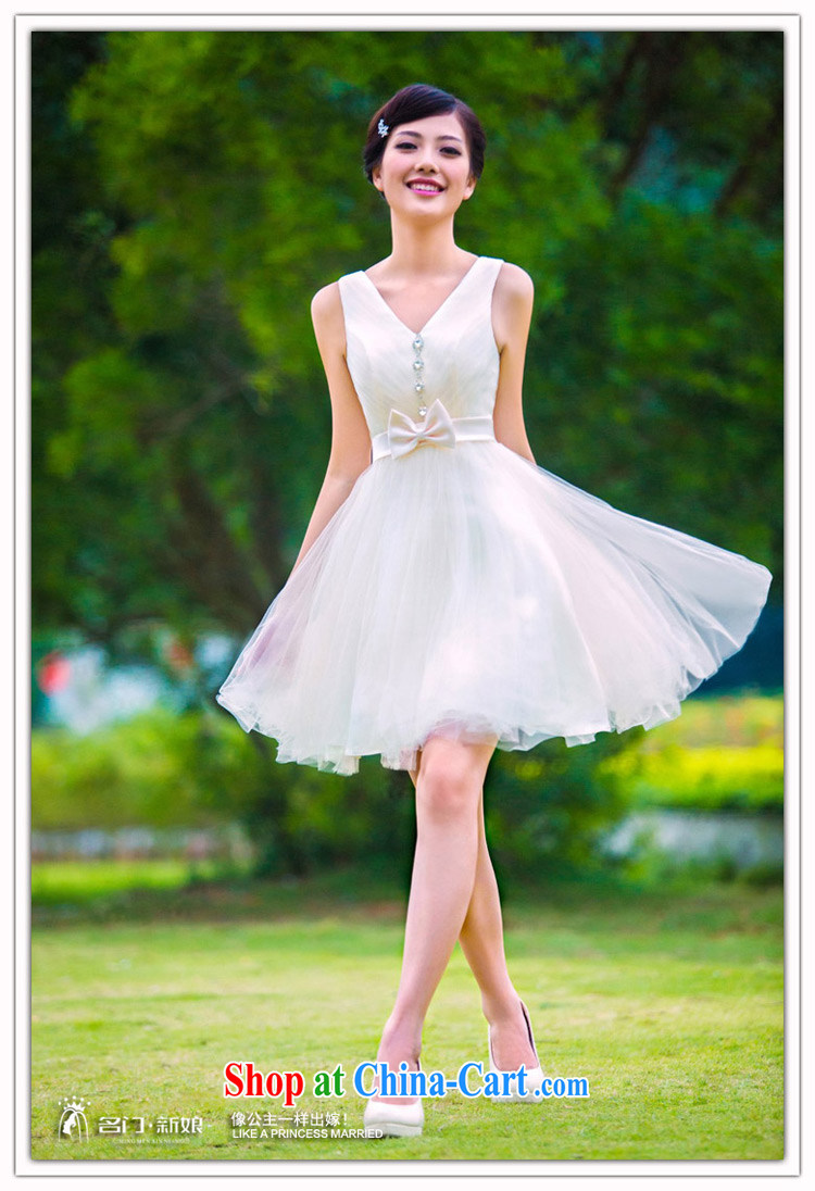 The bride's 2015 new bridesmaid wedding dresses small dress Princess dress uniform toast 335 L pictures, price, brand platters! Elections are good character, the national distribution, so why buy now enjoy more preferential! Health